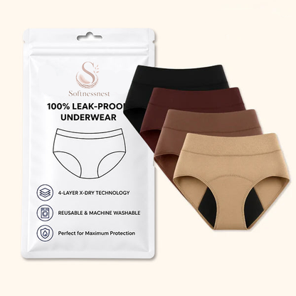 🔥Softnessnest Leak-Proof Underwear | Powerful leak protection, ultra-breathable comfort, stays dry and fresh all day
