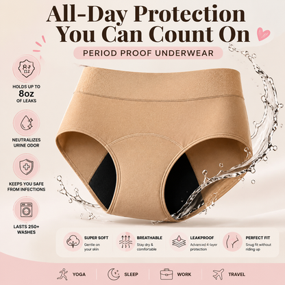 🔥Softnessnest Leak-Proof Underwear | Powerful leak protection, ultra-breathable comfort, stays dry and fresh all day